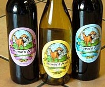 HAssBG Horse's Ass Wine Label