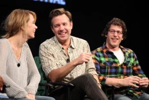 Kristen Wiig, Jason Sudeikis and Andy Samberg Kristen Wiig, Jason Sudeikis and Andy Samberg