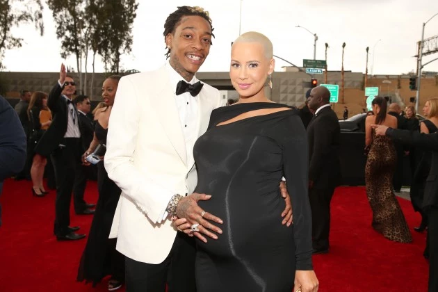 Wiz Khalifa and Amber Rose