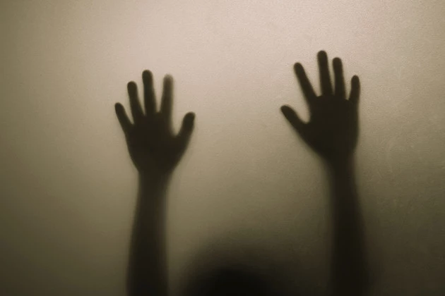 scary silhouette hand